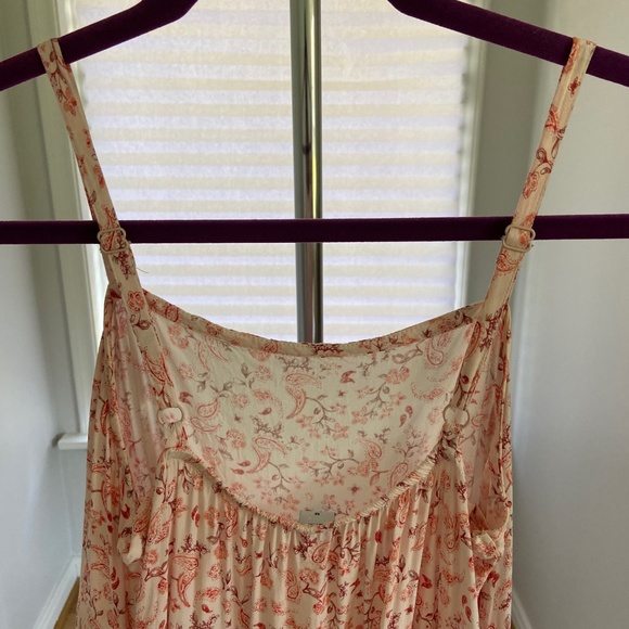 Pink and Red Floral and Paisley Sundress- Old Navy - Picture 5 of 6